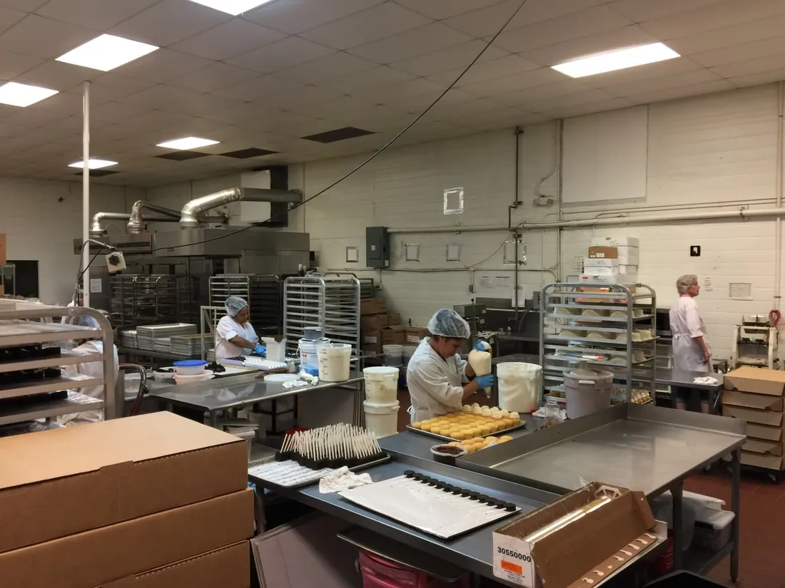 Les Desserts Mix production facility
